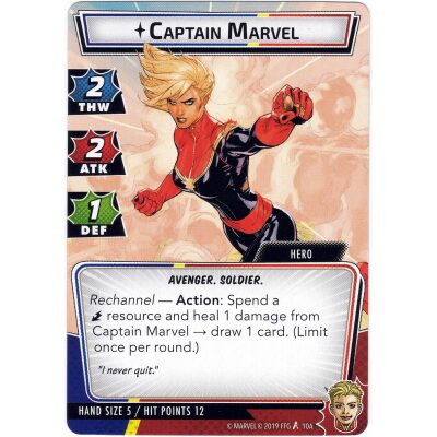 Captain Marvel Hero Set