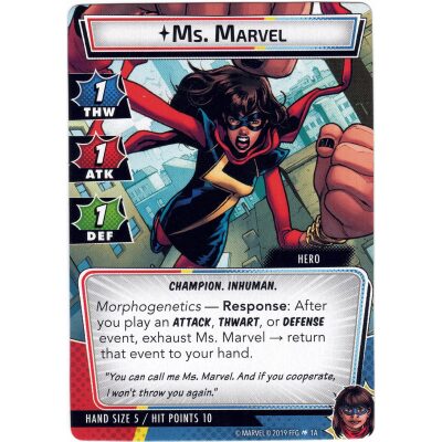 MsMarvel Hero Set