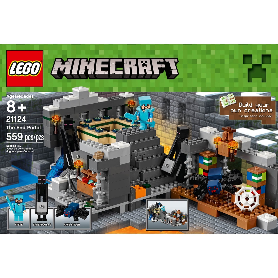 LEGO Minecraft The End Portal Set 21124