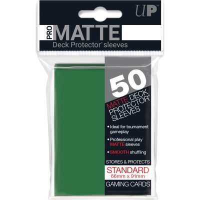 Ultra Pro Sleeves: Pro-Matte Green (50 count)