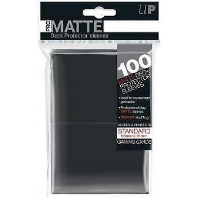 Ultra Pro Sleeves: Pro-Matte Black (100 count)