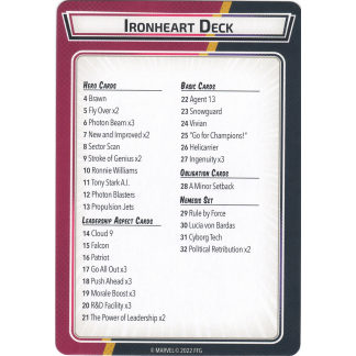 Ironheart Deck