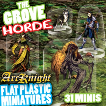 Flat Plastic Minis: Grove Horde - Image 2