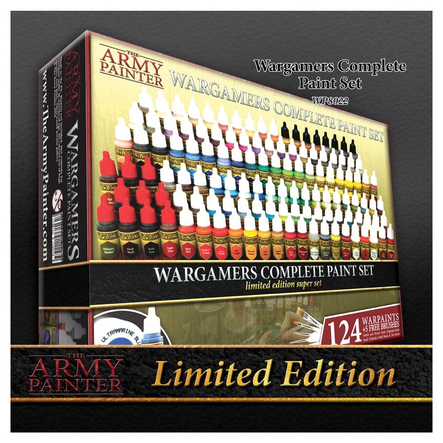 The Army Painter: Wargamers Complete Paint Set - Limited Edition Super Set
