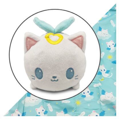 Plushie Tote: White Angel Cat