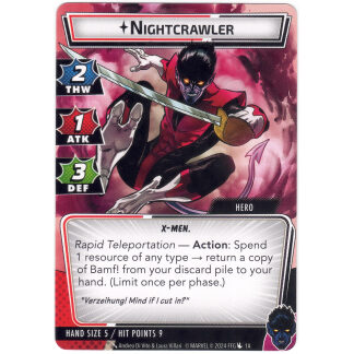 Nightcrawler Hero Set