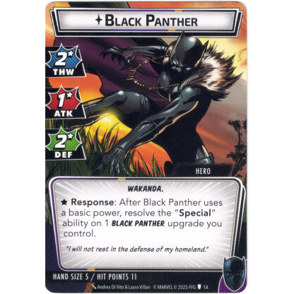 Black Panther Hero Set