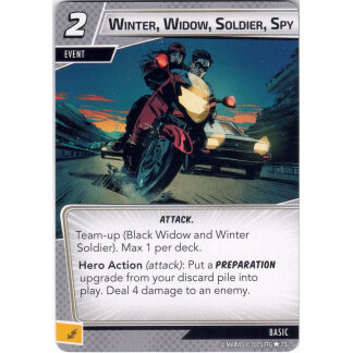 Winter, Widow, Soldier, Spy
