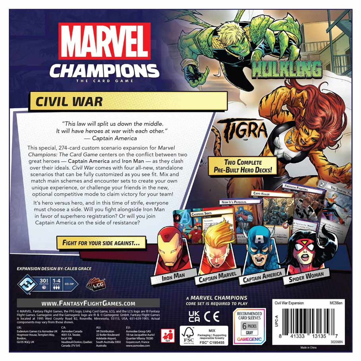 Marvel Champions LCG: Civil War Expansion - Image 2